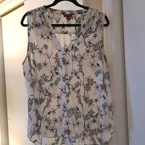 Vince Camuto Floral Blouse XL